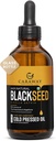 CARAWAY Organic Black Seed Ulei de semințe - presat la rece Nigella Sativa ulei - Pur și nerafinat - bogat în Thymochinen pentru suport imun, parul si de îngrijire a pielii 