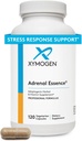 XYMOGEN Essence adrenal - Suport suprarenal cu plante aromatice adaptogene (Cordyceps, extract Rhodiola, Ginseng) + B Vitamine - Ajuta la sustinerea nivelului de energie sanatoasa si a functiei imune sanatoase (120 capsule)