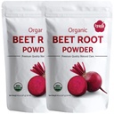 Iyasa Organic Beet Root Powder, pe bază de plante, Vegan, Gluten-Free, Beetroot Superfood pentru gătit și gătit 1 lb 16 oz 453 gm