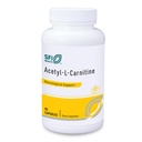 Klaire Labs SFI Health Acetil-L-Carnitine 500 mg - Supliment hipoalergic Acetil L-Carnitine - Promovează sănătatea cognitivă, producția de energie și suport pentru creier (90 capsule)
