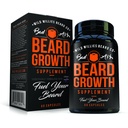 Manskape Co Barbă de creştere vitamine pentru bărbaţi de Wild Willies - natural mai rapidă creşterea părului - 60 capsule cu Biotin - să crească o barbă mai gros, mai plin şi mustaţă astăzi