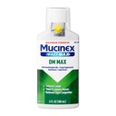 Mucinex DM Max lichid Tuse & Rece Medicina pentru Adulți, Rece și Flu Medicina pentru exces Mucus Relief, Guaifensin & Dextrometorfan Expectorant & Decongestionant pentru adulți, Dr Recomandat, 6.0 Fl Oz