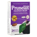 Prunelax Ciruelax Tablete Laxative de ajutor maxim cu Senna naturale pentru constipație ocazională, extract de senna, Vegan & Gluten-Free, ajutor overnight blând - 24ct