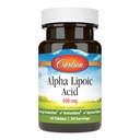 Carlson - Alpha Acid lipoic, 300 mg, Energy Production, Universal Antioxidant, 30 Tablete