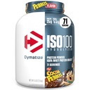 Dymatize x Cocoa Pebbles ISO100 Whey Proteine pulbere Izolat, 25g de proteine, 5,5g BCAAs, 120 Cal., Gluten Free, 1g Fat, 1g Zahăr, 2g Carb (71 Servings)