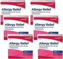 Leader Antihistaminic Alergie Relief Difenhidramină HCl, 25 mg Mini Tablete, 24 Count Pack de 6