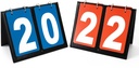 Tabloul de bord al tabelului portabil Flipper, scorul Sporturilor Multiple Flip Scoreboard Keeper