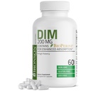 Bronson DIM 200 MG Supliment Diindolymetan cu BioPerine pentru absorbţie îmbunătăţită, Estrogen Metabolism şi menţine nivelurile de hormon echilibrat, 60 Capsule vegetariene
