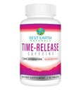 Cel mai bun pământ naturales timp de eliberare Cafeina cu L-Tyrosine, vitamina B6, vitamina B12, Tiamin & More - Suplimentul energetic pentru femei și bărbați - 40 Conte