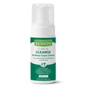 Medline Remedy Clinic No-Rinse Spuma Cleanser, Vanilla Scent (4 fl oz) - Hidratare Șampon și Body Wash pentru piele sensibilă, Paraben și sulfate gratuit, pentru față, păr, și toate vârstele