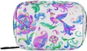 Watercolor Birds Paisley Pill Box 7 zile Pill Case Bag Travel Pill Organizator sac cu Zipper Portabil Weekly Caz Compact Dimensiune pentru Deținătorul Suplimentului Vitamina
