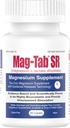 Extended Release Magneziu Lactat de livrare pentru 10x mai bine absorbţie-Mag-Tab SR (Released Release) 60 Conte-Suports Somn, Crampe musculare, Probleme de sănătate deficit de magneziu (60)