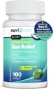 Relief de gaz Putere Extra - Simethicone 125mg Softgels - Rapid anti gaz pompare Relief - Comparativ cu Ingredientul activ in Pastile de gaz-X Anti-gaz - gaz de stomac pentru adulți (100 Conte)