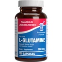 Free Form L-Glutamine Supliment - Clinic L Glutamina Capsule 500mg pentru sanatate gutoasa si suport imunitar - puternic aminoacid Glutatione Precursor - Non-GMO & Made in the USA - 100 Servings