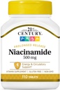 Niacinamida 500 mg comprimate eliberare prelungită - 110 ct, ambalaj cu 2 comprimate
