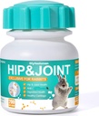 Iepure de sprijin comun, 200 comprimate, suport anti-inflamator pentru iepuri cu glucosamină, Chondroitin, și MSM, ajutor de durere în comun, promovarea de creștere cartilage, Vet-aprobat Formula științifică