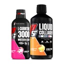 PROSUPPS L-Carnitina 3000 Stimulante Injecții cu lichid liber (Fructul Dragonului) Amino23 Shots lichid Colagen (Citrus Punch) Bundle