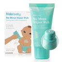 Frida Baby No-Mess Vapor Rub, Baby Vapor Rub for Chest, Neck, Back + Foot, Non-Medicated, Petroleum-Free, Hands-Free Aplicator Tub, Non-Staining, Soothing Eucalyptus & Lavender for Sleep