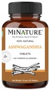 Ashwagandha Tablets- 90 Tablets, 1000 mg de mi Nature 