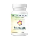 Dr. Clark Seleniu Supliment 200 Mgg - Capsule dietetice cu minerale esenţiale - Îmbunătăţeşte funcţia tiroidiană, suport imun - 100 Capsule