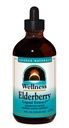 Sursa Naturale Wellness Elderberry Extract lichid pentru suport sistem imunitar - Sambucus nigra - 8 Fluid oz