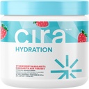 Cira Hydration Powder (45 Servings) - Electrolyte Drink Mix cu Himalayan Sare pentru Deshidratare Relief și recuperare - Strawberry Margarita