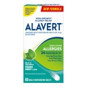 Alavert Alergia 24 Ore Relief, aroma de menta proaspata, Dezintegrarea orala tablete de alergie, Antihistamina non-drowsy, Loratadină 10mg, 60 Conte