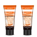 2 Pack Fat Burning Slimming Cream, Hot Cream pentru bărbaţi şi femei, puternic abdomene musculare Cream, Slim Cream, Fat Burner, Strânge muşchii pentru abdomen, Braţe şi Coapse.