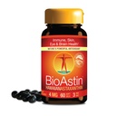 Nutrex Hawaii BioAstin Hawaiian Astaxanthin - 4mg, 60 Softgels - Farm-Direct Premium Antioxidant Supliment pentru a sprijini ochi, piele, comun și sistemul imunitar Sănătate - Non-GMO & Gluten-Free