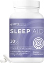 NERVE RENEW Ajutor pentru somn - Supliment alimentar pentru un somn mai bun - 30 capsule - Lucreaza rapid - Gentle All-Natural Herbal and Vitamin Formula cu Melatonina, magneziu, zinc, aminoacizi, extracte de plante aromatice