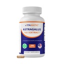 Capsulele Astragalus Vitamatic 200 Capsule Veg - 10:1 Extract de astragalus 500mg - non-GMO, gluten-free