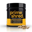 PrimeHred: Fat Burner pentru bărbați, Natural Appetite Suppressant, Antrenament termogenic Metabolism Booster & Suplimentul energetic, Greutate Management w/Ceai verde, Cafeina L-Carnitina, Vegan & Soy-Free, 90 Capsuri