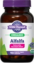 Oregon Wild Harvest Capsulele de Alfalfa USDA Suplimente de plante ecologice certificate, 90 Conte