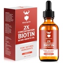 Ulei de creştere bărbos - 2X Biotina de concentrare pentru bărbaţi (2 oz) - Natural cu Argan, Jojoba şi vitamina, Softener de creştere, Moisturizer (Vanilla)
