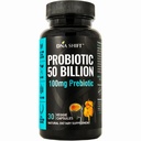 Probiotice 50 Miliarde - 11 Prebiotice Probiotice vii pentru bărbaţi şi femei - Cel mai bun pentru a sprijini Digestive & Immune Health. cu Lactobacillus Gasseri - Potenţă garantată de a expira