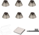 6 Counts GN Resound Sure Fit Aid Domes for Standard Primer BTE Audiență amplificator Sfaturi ureche Domes