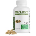 Bronson Maca Root Lepidium Meyenii Non-GMO, 250 Capsule vegetariane