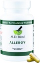 Alergie - Suport cuprinzător pentru alergii sezoniere și wellness respiratorie - Ingrediente naturale - Querbetin, Root Nettle, Bromelain, N-Acetyl L-Cysteine - 60 capsule
