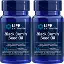 Life Extensie Black Chimin Seed Oil, 60 softgels (Pachet de 2)