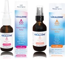 Imuna sănătate Bundle, 1% Nasal Spray & 1,5% Gât Spray, Proiectat pentru gât și Sinus Relief