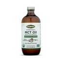 Flora Health MCT Oil Organic Energy Boost, C8 Caprylic & C10 Capric Acids, Keto, Kosher, Non-GMO verificat, 100% din Ethical and Sustainablely Source Coconuts, 17 Fl Oz Liquid, Sticla de sticlă