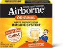 Aeroborne Zesty Orange Efervescent Tablets, 1000 mg de vitamina C - Immune Supplement 30ea