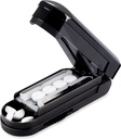 Portable Pill Cutter Splitter, Adjustable Cutter, for Vitamins, Supplements and Medicines, BPA-Free, Easy to Use