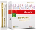 Elveţia BRAINOMAX 20 Sticks pulbere, Brain Booster Supliment, Cherry-Vanilla Aroma cu Citica, N-Acetil-L-Carnitina, Nootropic Creier Suplimente pentru Memorie şi Focus, Suport cognitiv