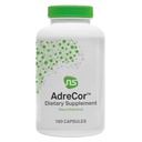 NeuroScience AdreCor - Suport suprarenal & Suplimentul energetic cu Rhodiola Rosea, Vitamina B6 și extractul de ceai verde - ajută la reducerea oboselii și a ceței cerebrale, promovează managementul stării de spirit și stresului (180 capsule)
