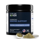 Harmony - Skin & Coat Supliment cu Quercetin pentru câini - Echilibrat suport histamina pentru alergii sezoniere și de mediu - Veterinare Formulate