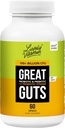 VITAMIN CO. Great Guts Probiotic - 100 Miliarde CFU Probiotic - Echilibru Microbiom Gut, GI Tract, Inflamație, Indigestie, Reflux, Upset Stomac, & Diaree - 60 Capace