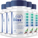 (5 ambalaj) Lean Bliss pierdere în greutate pastile, Lean Bliss Fat Burning Formula, LeanBliss Advanced Metabolism Capsule pentru managementul greutății naturale și suport de sânge, LeanBliss Supliment alimentar (300 capsule)