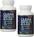 2Pachet de produse clare clar sinus și ureche - homeopatic - nu gluten - 60 Vegi capsule