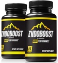 NutraRize (Pachet de 2 Endoboost pentru bărbați - (Oficială) Endoboost Performanță masculină, Suplimente, Capsule, Endobost Recenzii pentru sănătate pastile Pro Formula avansată (120 capsule)